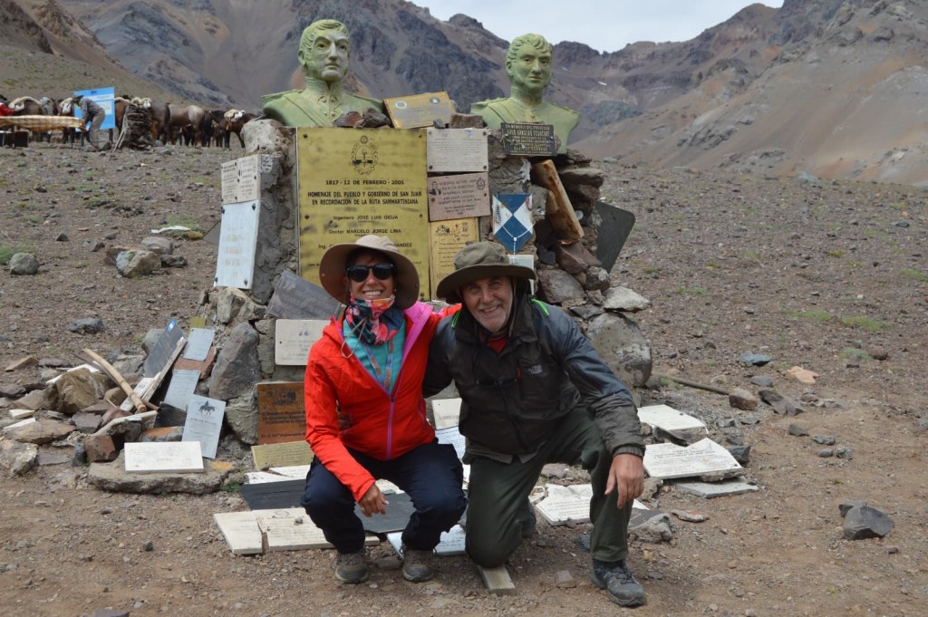ernesto castaño el cruce de los andes es algo maravilloso y tuve la bendición de poder hacerlo junto a mi hija