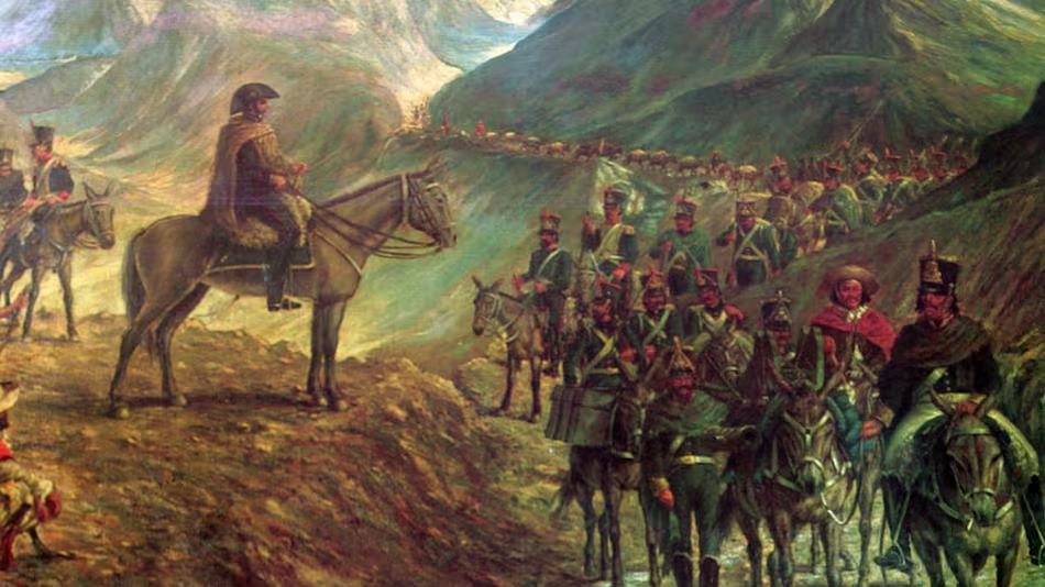 guerra de zapa la espectacular estrategia militar de san martín, vital para el cruce de los andes y la independencia sudamericana